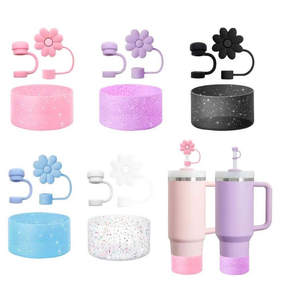 

Anti-Slip for Stanley Cup Boot Daisy Cup Straw Cover New Water Cup Bottom Cover Cup Accessories