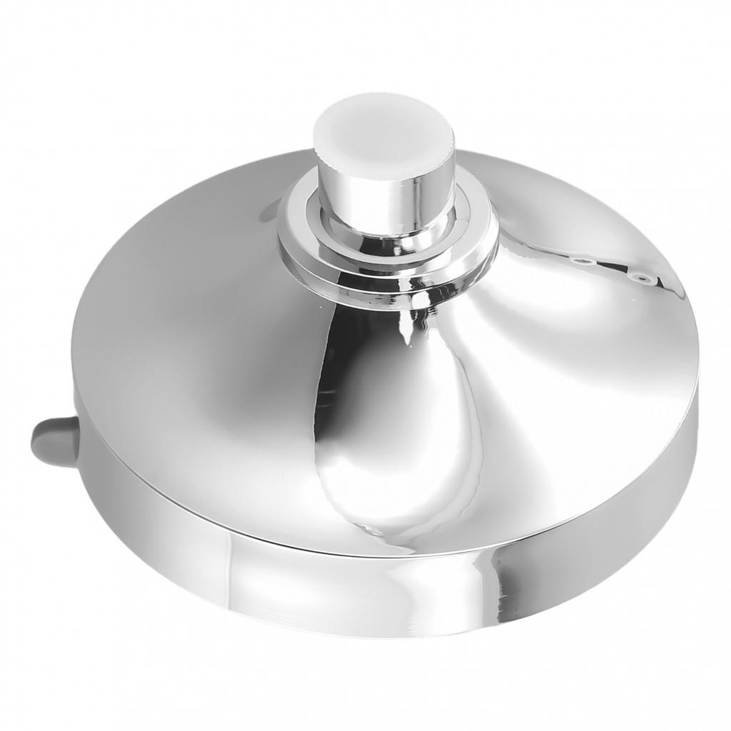 Shower Head Chrome Wall Mounted Flexible Sprayer Adjustable Convenient