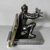 Medieval Knight Pen Holder Castle Themed Desk Organizer For Writers Students Teachers, Unique Home Office Decor Collectible