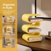 Multi-layer Book Shelf 3D Printed Desk Storage Rack Home Decor Vertical Book Holder  Bedside Table