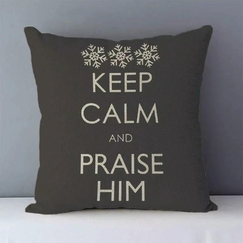 Home Decoration Trendy Phrase Hello Sweet Home, Pattern Cushion Cover For Sofa, Bedroom, Car, Pillow Cover