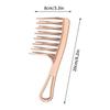 Double Row Hairbrush Wide Toothed Comb Curved Comb Massage Fluffy Hair Brush Curl Hair Styling Hairdressing Tools