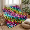 Rainbow Dolphins Paradise 1 Theme blanket Lightweight Warm Flannel Blanket Decorative Throw Blanket for Home Decoration