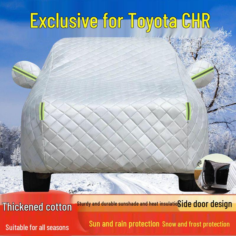 2023 Toyota C-HR All-Weather Car Cover: Sun & Rain Protection, Dustproof, Heat Insulation, Thick Sunshade Cover for Exterior.