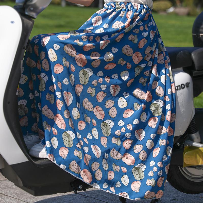 Gonna parasole per auto e moto elettriche: Coprigambe Estivo, Grembiule da Equitazione Anti-UV