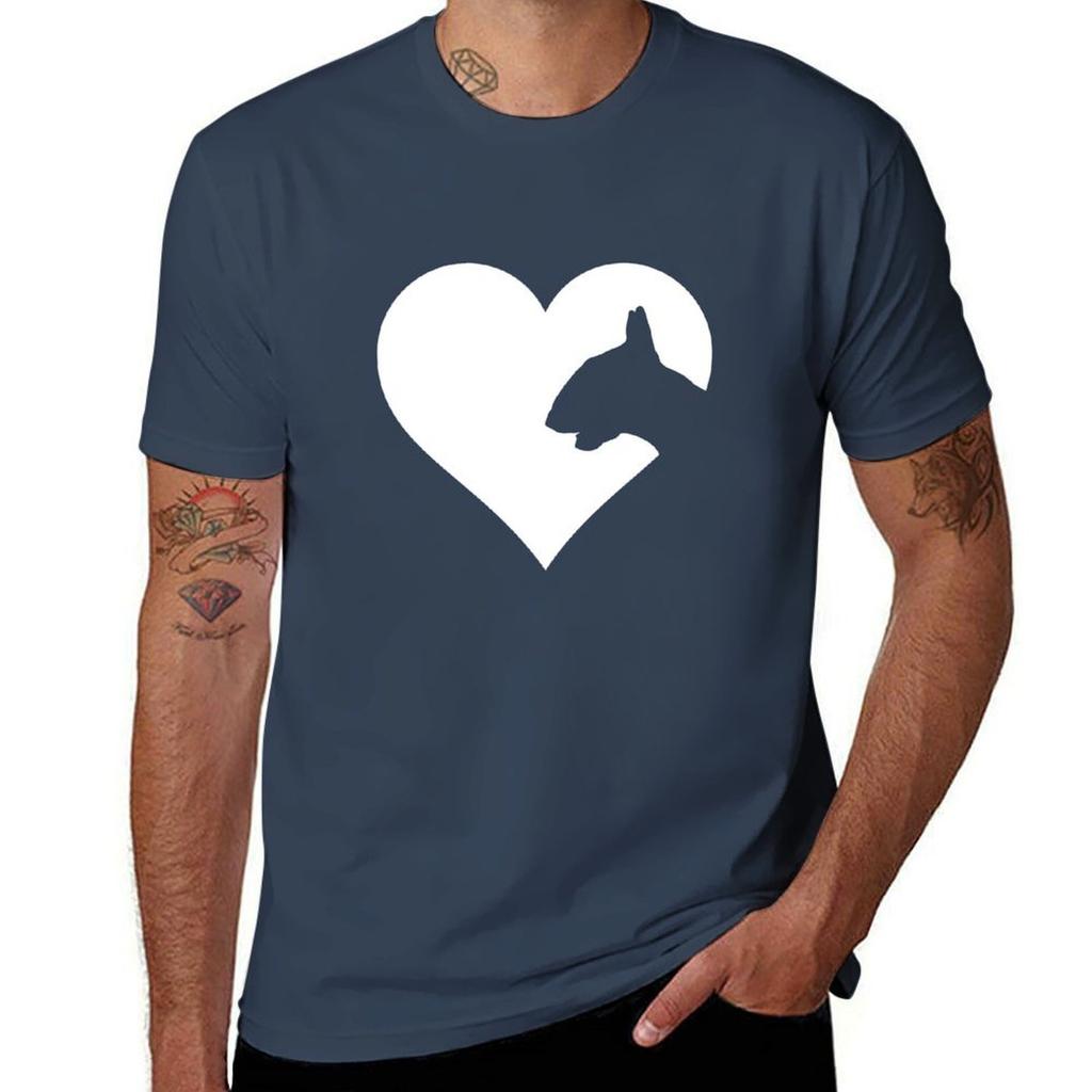 The Heart Of The English Bull Terrier Lover Tshirt Lightweight Running Tshirt