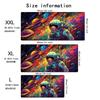 Planets and Astronauts Mouse Pad Desk Mat with Stitched Edge Non-Slip Gaming Mats PC Accessories Keyboard Long Desk Pads Mauspad