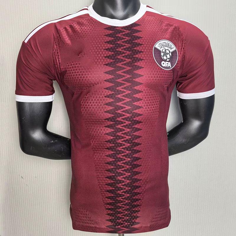 World Cup 2026-27 Qatar Home National Team Jersey, S-2XL M кирпич красный