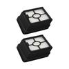 2PCS Vacuum Cleaner Filter ABS Reusable Washable High Efficiency Particulate Air Filter Replacement