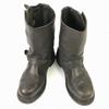 90s Vintage CLASSIC GEAR Steel Toe Leather Engineer Boots 38 24.0 Dark Brown Goodyear welt(USED)
