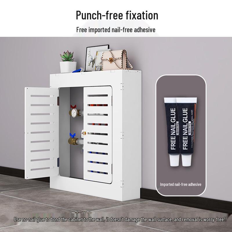 Custom Underfloor Heating Valve & Pipe Cover Cabinet