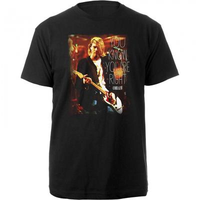 Kurt Cobain Unisex Adult You Know YouÂ´re Right T-Shirt
