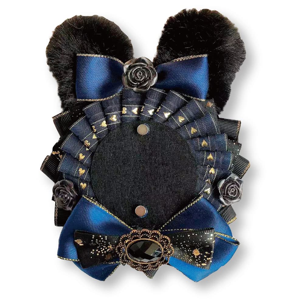 

Розетка с кроличьими ушками NV темно-синяя для значков 56 мм 57 мм 58 мм Отаку деятельность Аниме отаку Аниме товары украшение G.triGer хранение, g.triger