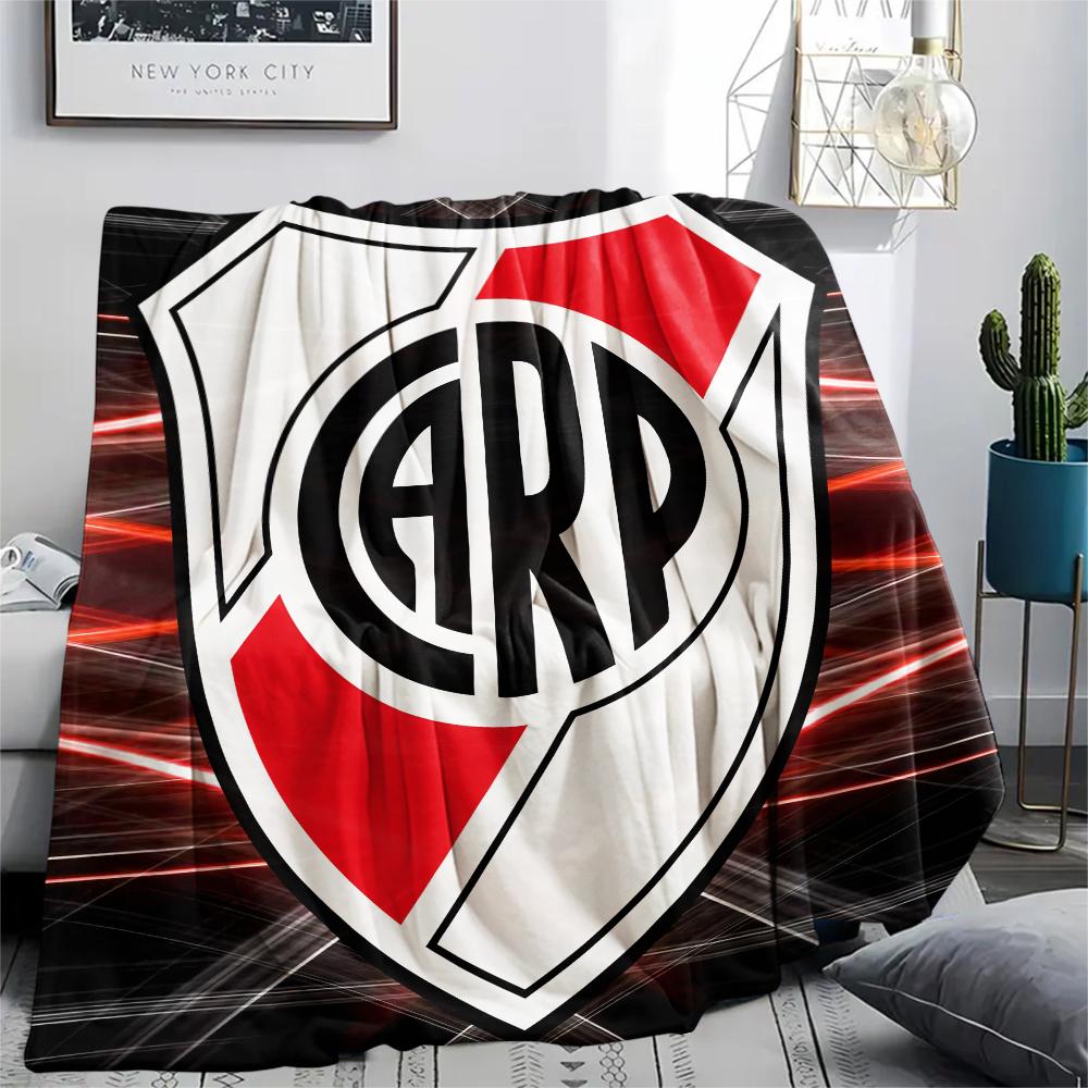 

River Plate Football Club,pattern Flannel Blanket, High quality Comfortable for All Seasons, Home Decor, Warmth and Comfort, Perfect for Gifts. 80cm x 120cm