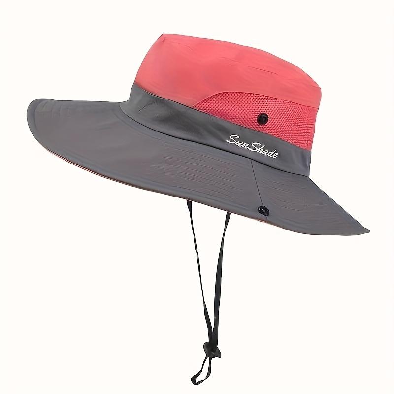 Summer Outdoor Sun Protection Hats, Foldable Sun Hats,  Versatile Couple Fisherman Hats,Cycling Travel and Mountain Climbing Hat