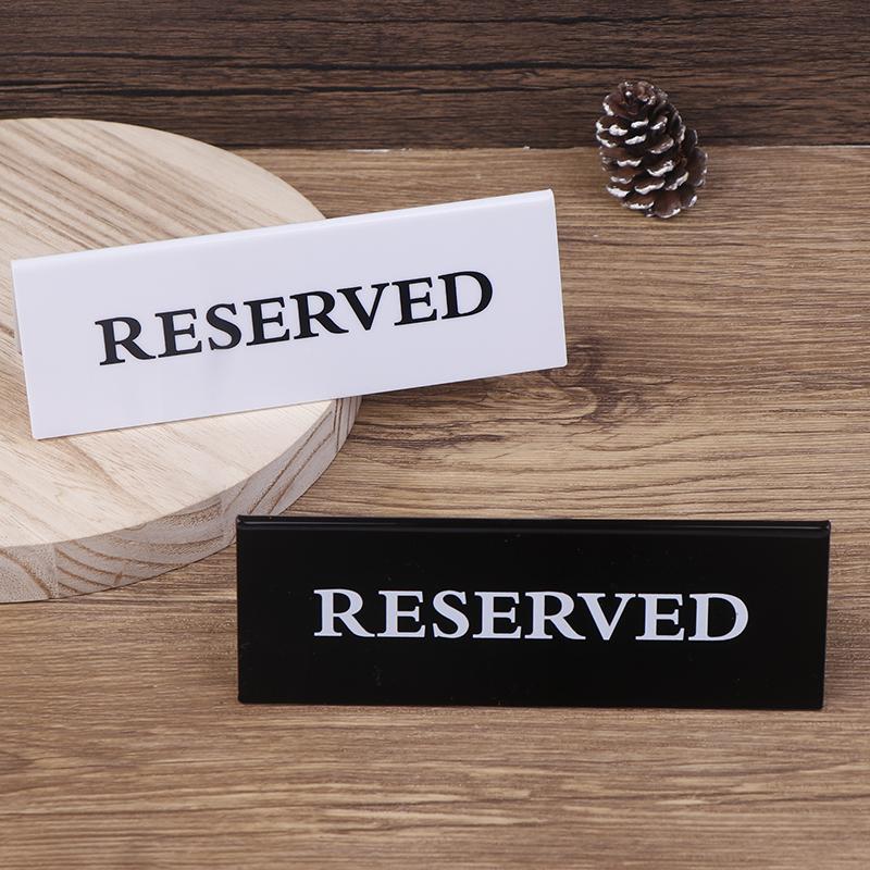 4 Buc Semn Acrilic pentru Card de Masă Hotel Restaurant Mese Rezervate Semn Memento Pentru Decorațiuni Nuntă Petrecere de Aniversare