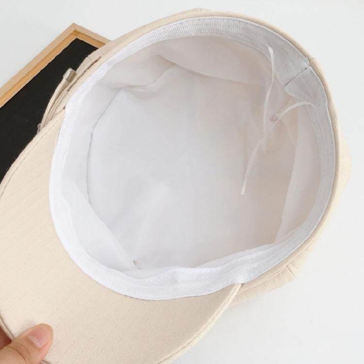 Adult Beret Hat Breathable French Style Baseball Caps Breathable Octagonal Hat