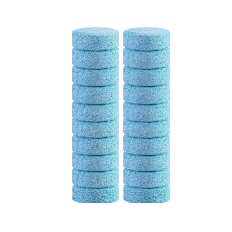 10/20/50PCS Solid Car Windshield Cleaner Concentrated Effervescent Tablets For Auto Wiper Glass Kitchen Window Toilet Cleaning