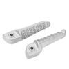 2pcs Front Footrest Metal Motorcycle Foot Pedal Replacement for Ninja ZX10R Z1000 ZX636 Z1000SX GTR1400