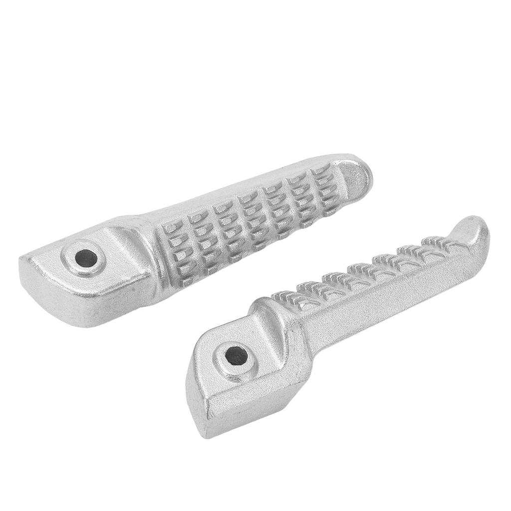 2pcs Front Footrest Metal Motorcycle Foot Pedal Replacement for Ninja ZX10R Z1000 ZX636 Z1000SX GTR1400