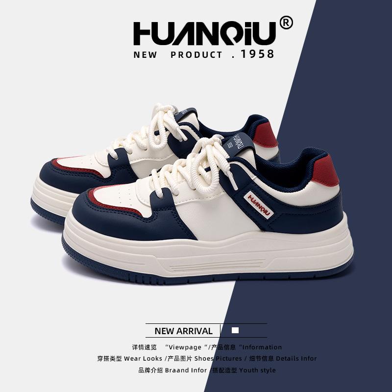 Global High-value Little White Shoes Women's ZHQ3580 Autumn New Versatile Shoes Female Students Popular Platform Casual Board Shoes