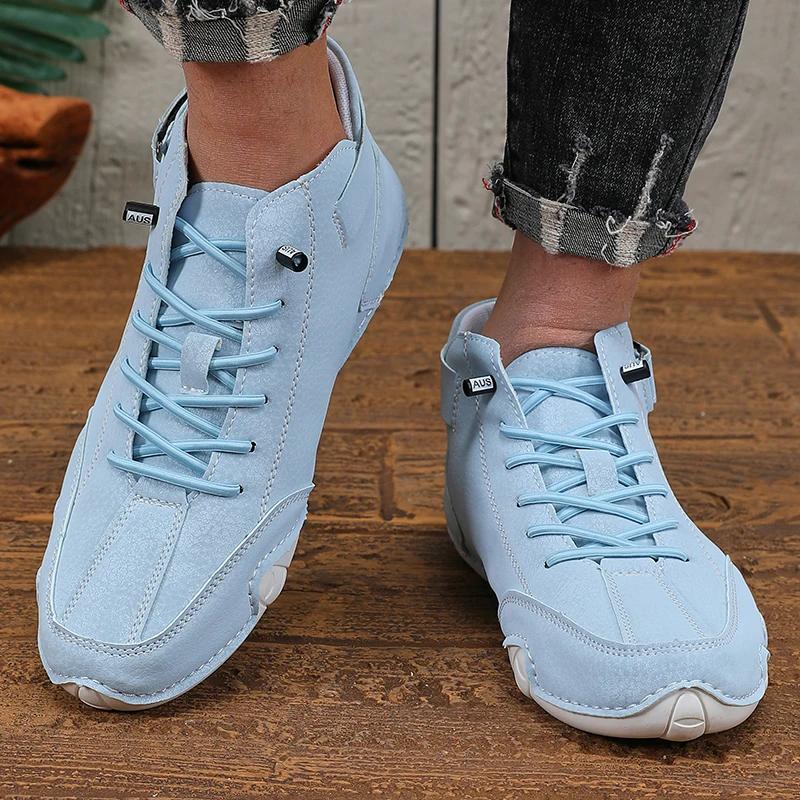 Herren Modische Lässige Alltags-Low-Top-Schuhe Atmungsaktiv Bequem Schnürschuhe Trendige Leichte Flache Schuhe zum Radfahren Wandern