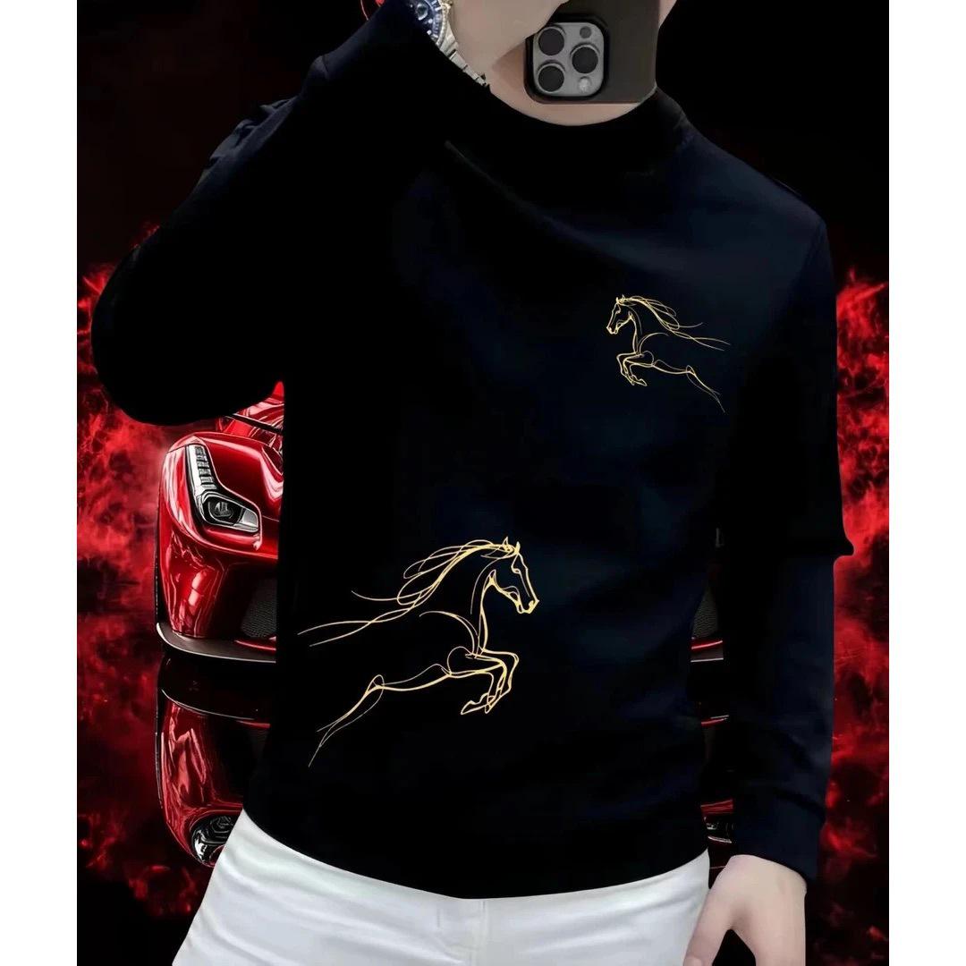 

Men s Trendy Rogue Crewneck Hoodie - Autumn/Winter Fashion Long Sleeve Luxury Base Layer 5XL