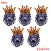 5Pcs/Lot Punk Animal Patch  Iron On Embroidery Patches For Clothing Thermoadhesive Patches On Clothes Hip Hop Patch For Clothes