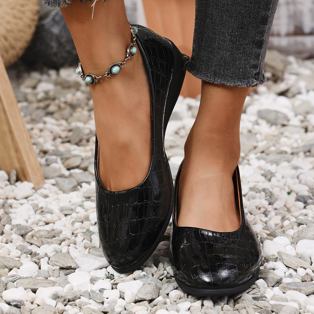 Spring and Summer Footwear Plus Size Pointed Wedge Platform Shoes Casual Women's Shoes