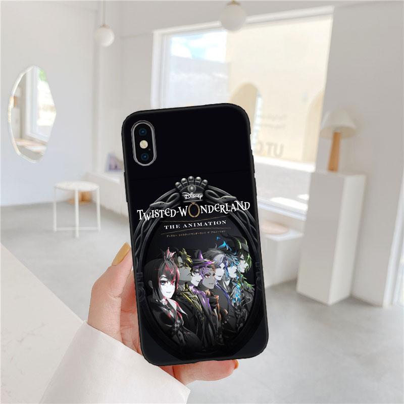 CJ102 Twisted Wonderland Soft Shell Phone Case for Xiaomi Poco C40 C50 C51 C55 C65 C71 C75 F3 F5 F6 F7 M2 M3 Pro Ultra