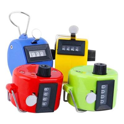 4 Cijferig Nummer Mini Handheld Tally Counter Digitaal Golf Klikker Handmatig Training Tellen Max 9999 Teller