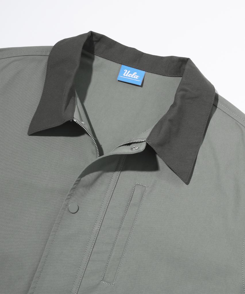 Ucla Unisex Basic Work Jacket [Khaki] (Ub4Uj02)