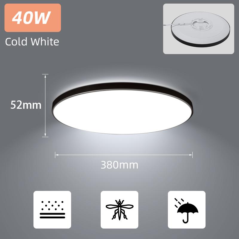 Ultra Thin Led Ceiling Lamps LED Square Round Panel Lamp 72W 50W Surface Mount Ceiling Light Fixtures for Living Room Bedroom