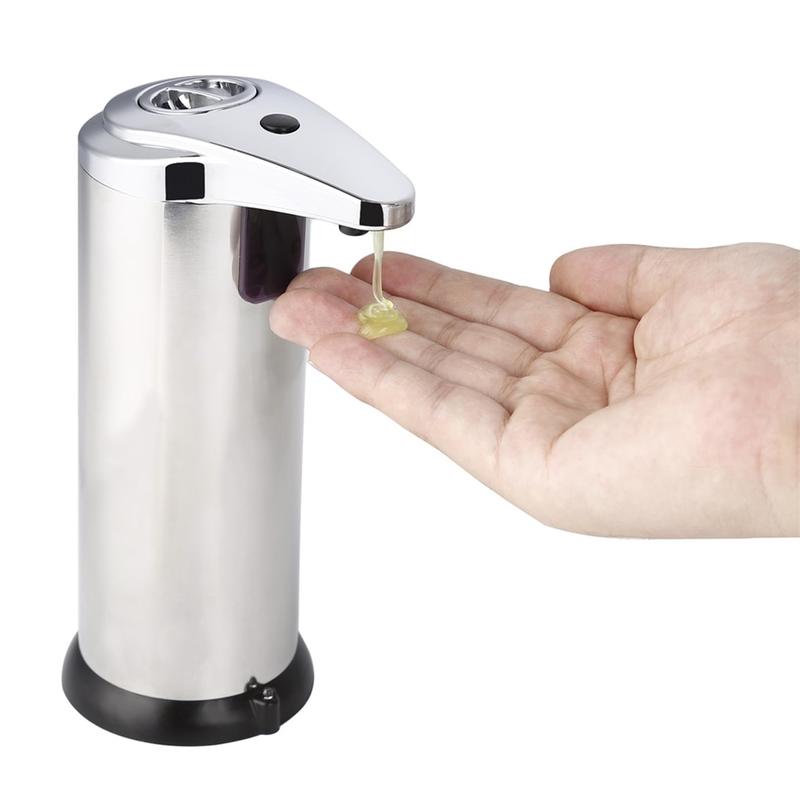Automatic soap dispenser 250ml stainless steel soap dispenser SMART soap | Liquid soap dispensers