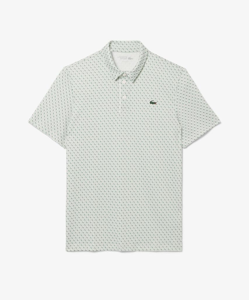 LACOSTE Men'S Golf Aop Short Sleeve Polo Shirt Dh4825-56G X0N