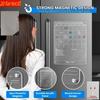1set 2D Flat Transparent Acrylic Magnetic Fridge Calendar with Dry Erase Markers - Monthly and Weekly Planner for Refrigerator