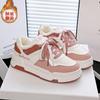 22 winter velvet new ins student warm sneakers casual thick