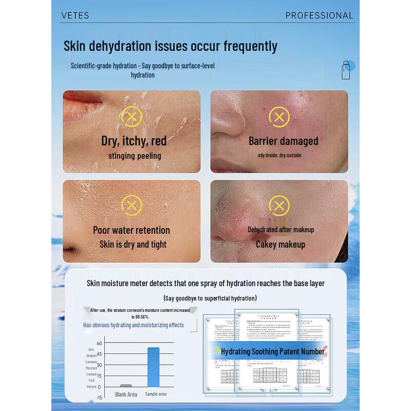 Vitas Vitamin C Hyaluronic Acid Hydrating Facial Mist Toner