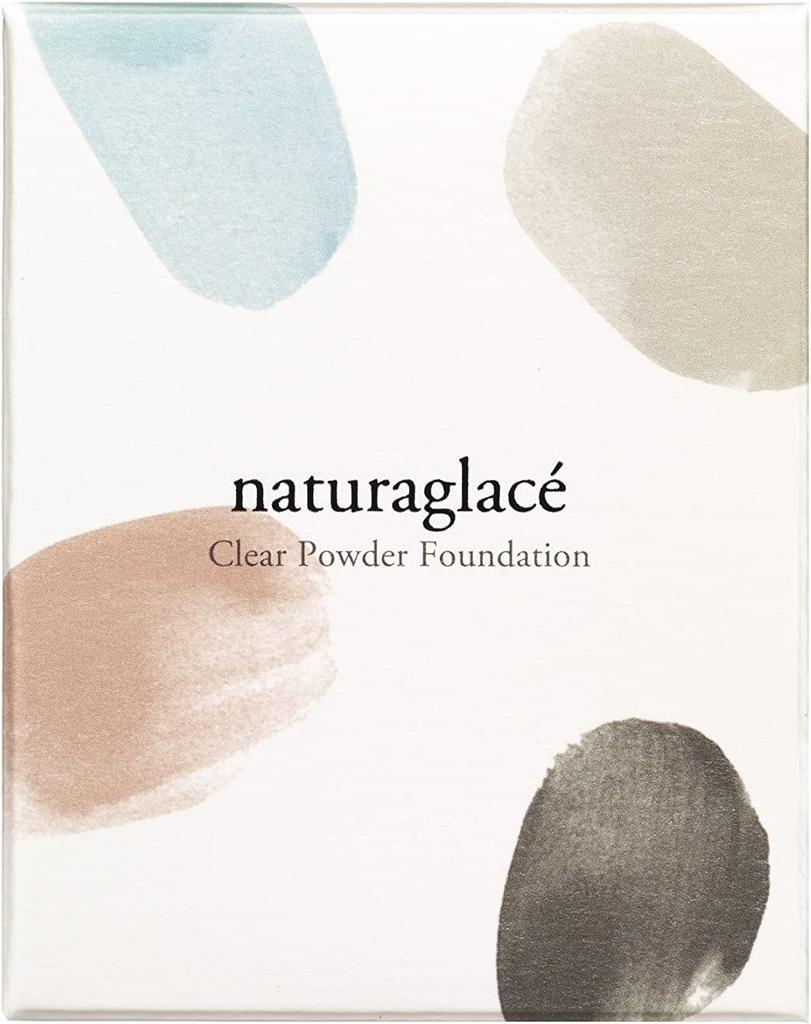 Naturaglace Clear Powder Foundation PB2 Pink Skin 11g SPF40 with Puff (Natural Tone) PA++++