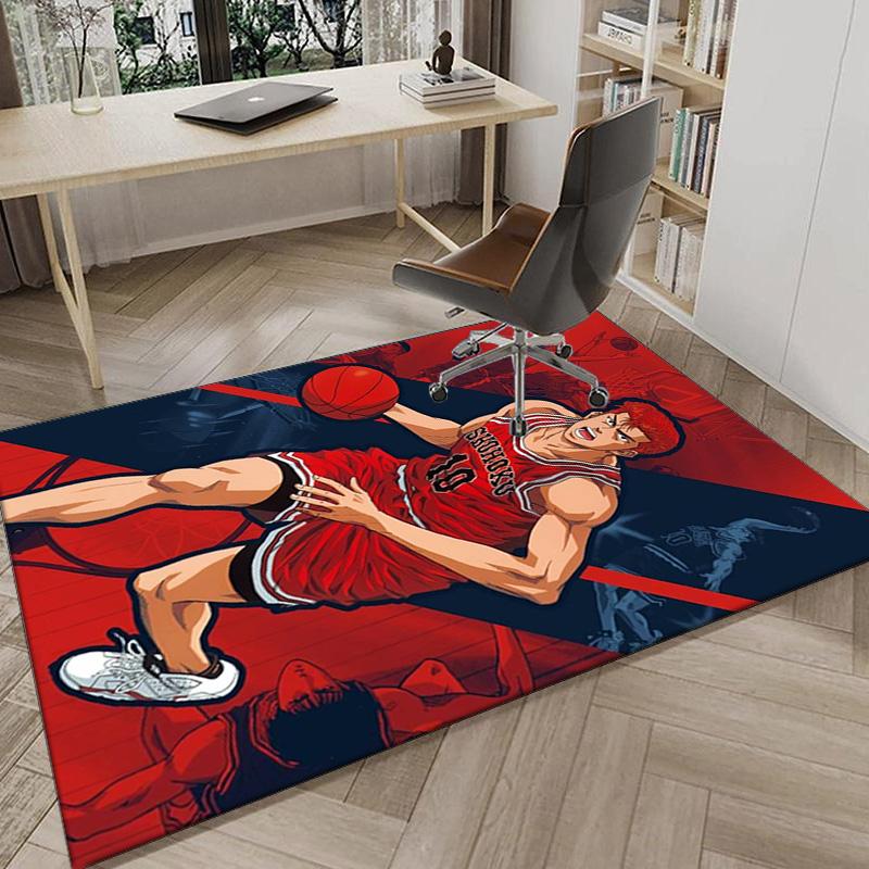 Slam Basketball Heroes Carpet, Chair Rug,Rug for Office Bedroom living rooms, Doormat decor Fan Gift Christmas Gift
