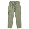 Four Seasons New Linen Men's Casual Pants Sports Wide Leg Pants Men's Overalls