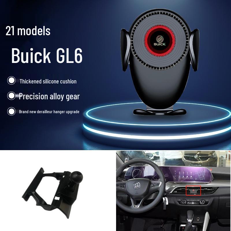 Buick Excelle Regal Verano GL8 Envision Car Phone Holder: New Navigation Gravity Mount