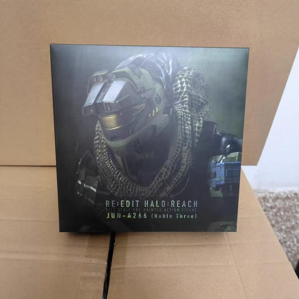 Artikulierter Master Chief PVC Actionfigur Sammlermodell Spielzeug 18cm