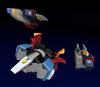 MODEROID Space Warrior Baldios Baldios PS ABS Assembled Plastic Model Non-scale &