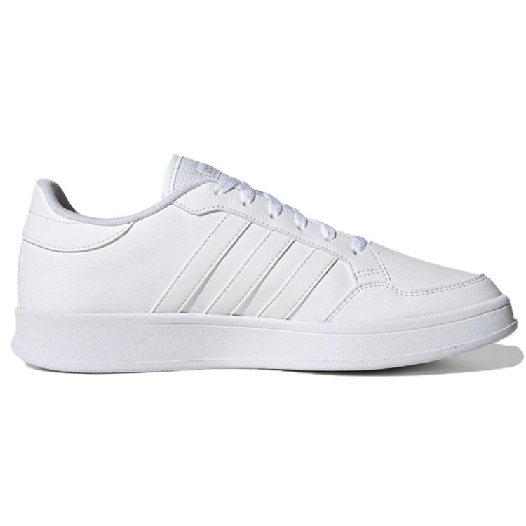 Adidas Neo Breaknet Comfortable Shock Absorption Versatile Durable Breathable Low-Top Skate Shoes Men Sneakers White FX8709