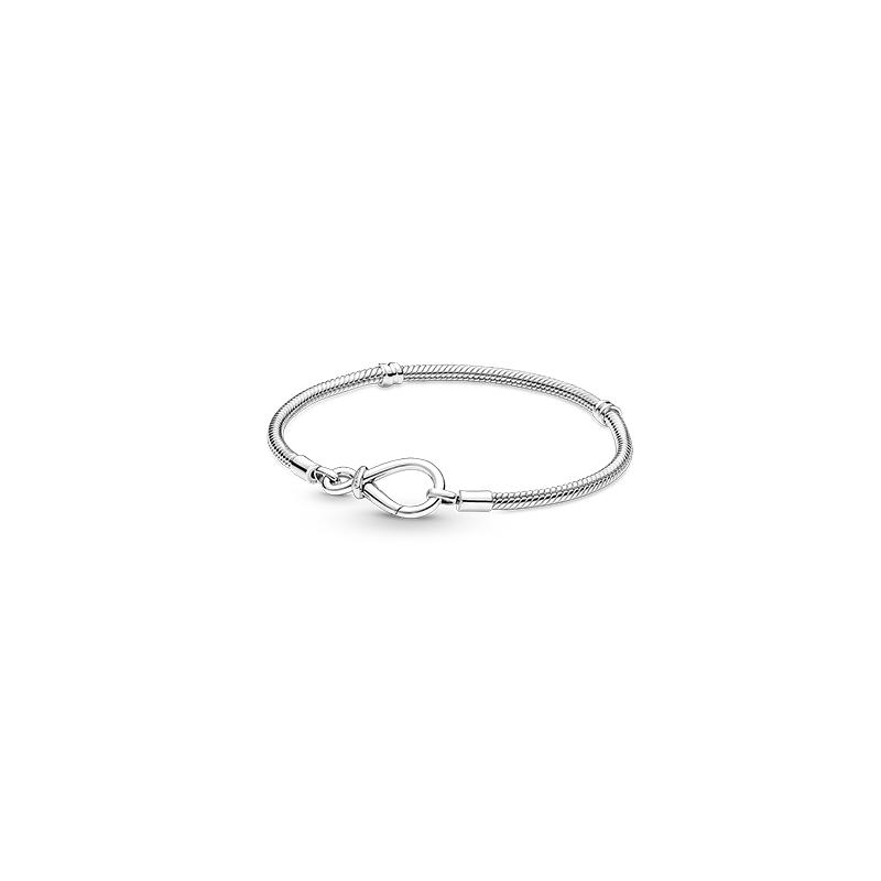 Pandora Infinite Loop Silver 925 Silver Bracelet Women s 590792C00
