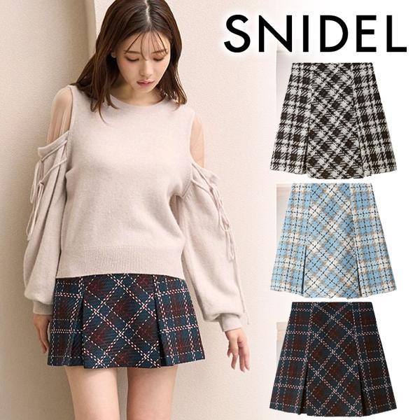 SALE50%OFF/Same-day shipping/SNIDEL Roving Ska Shorts SWFP255050 2025 Autumn/Winter Cancellation and returns not possible