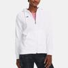 Under Armour Rival Fleece Full-Zip Hoodie Women Hoodies White 1379497-100