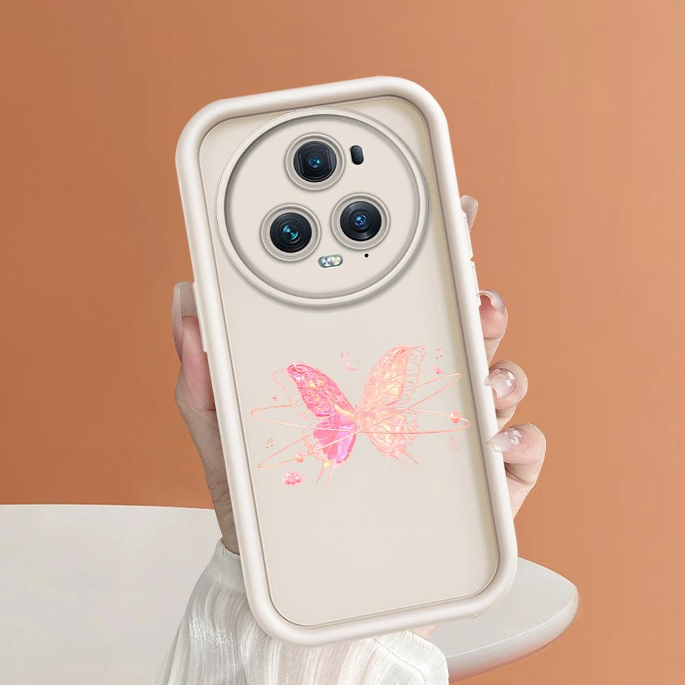 Model de imprimare cu scară pătrată din silicon moale Carcasă pentru telefon Capacă completă Cameră cu protecție antișoc Carcasă din cauciuc pentru Huawei Honor