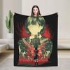 Silent Hill Shattered Memories Blanket Flannel Horror Game Breathable Thin Throw Blankets for Bedding Couch Plush Thin Quilt